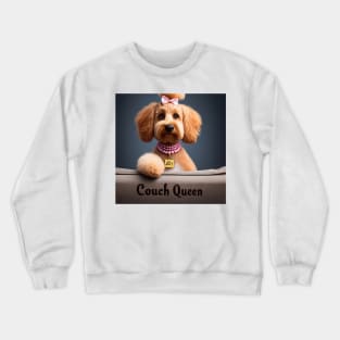 Jazzy Couch Queen Crewneck Sweatshirt